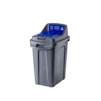 Purely Kind 50L Blue Bin Closed