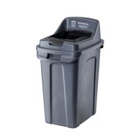 Purely Kind 70L Black Bin Open