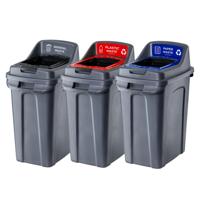 Purely Kind 70ltr Open Bin Set of 3