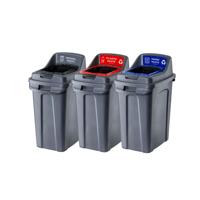 Purely Kind 50ltr Open Bin Set of 3