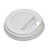 Purely Smile 80mm (8oz) White  Sip Lids Case of 1000