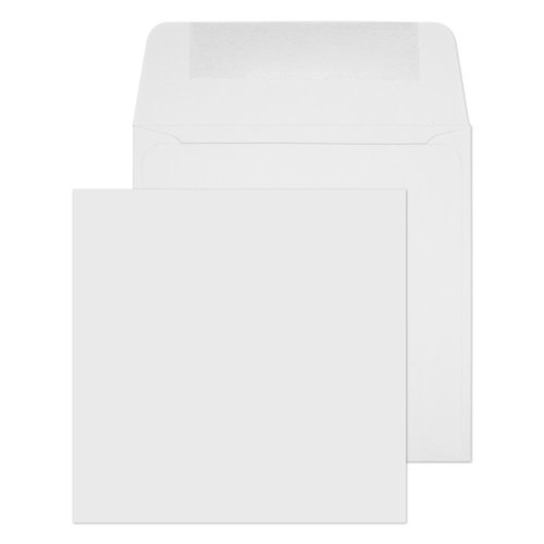 Blake Everyday White Gummed Square Wallet 100x100mm 100gsm Pack 500 Code 0100G