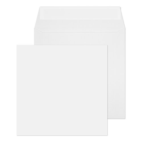 Blake Everyday White Peel & Seal Square Wallet 140x140mm 100gsm Pack 500 Code 0140PS