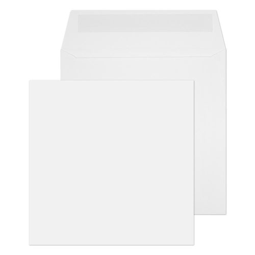 Blake Purely Everyday White Gummed Square Wallet 140X140mm 100Gm2 Pack 500 Code 0140Sq 3P Blake Envelopes
