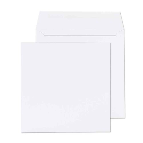 Blake Purely Everyday White Gummed Square Wallet 155x155mm 100gsm Pack 500 Code 0155SQ
