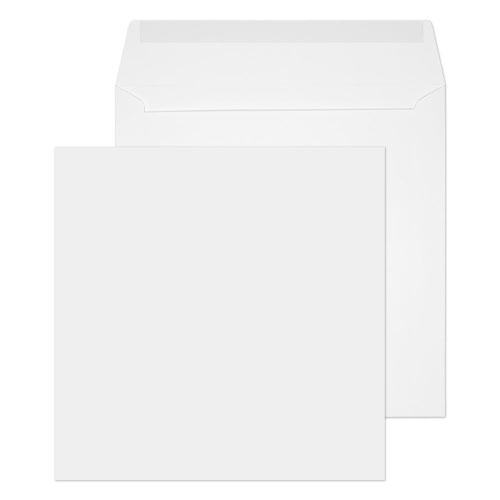 Blake Purely Everyday White Gummed Square Wallet 160x160mm 100gsm Pack 500 Code 0160SQ