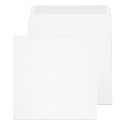 Blake Purely Everyday White Peel & Seal Square Wallet 165X165mm 100Gm2 Pack 500 Code 0165Ps 3P