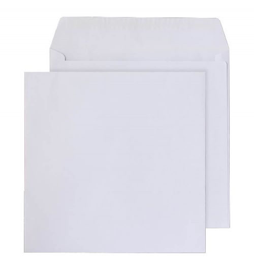 Blake Purely Everyday White Peel & Seal Square Wal let 165X165mm 100Gm2 Pack 500 Code 0165Ps 3P