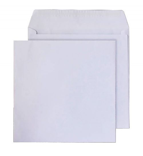 Blake Purely Everyday White Peel & Seal Square Wallet 190x190mm 100gsm Pack 500 Code 0190PS