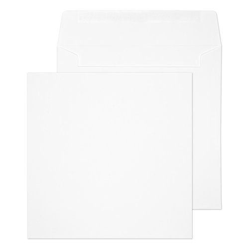 Blake Everyday White Gummed Square Wallet 190x190mm 100gsm Pack 500 Code 0190SQ