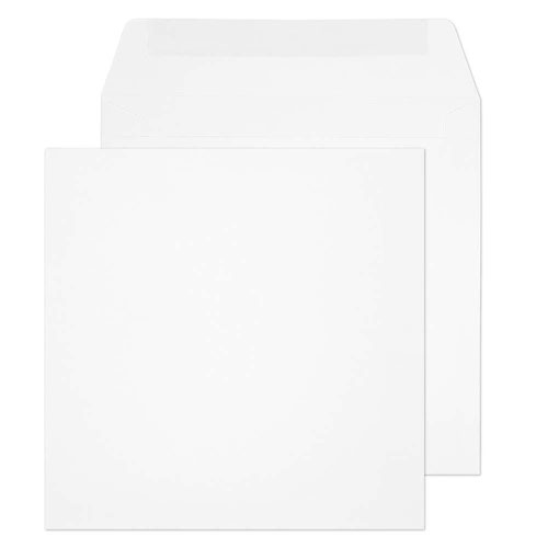 Blake Purely Everyday White Gummed Square Wallet 195x195mm 100gsm Pack 500 Code 0195SQ