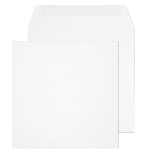 Blake Everyday White Gummed Square Wallet 195x195mm 100gsm Pack 500 Code 0195SQ