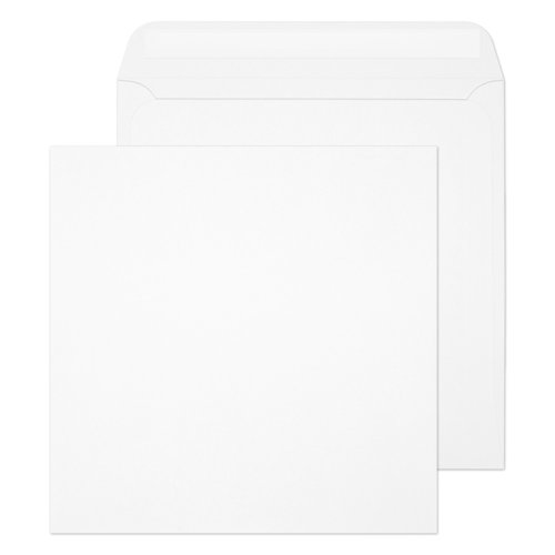 Blake Everyday White Peel & Seal Square Wallet 200x200mm 100gsm Pack 500 Code 0200PS