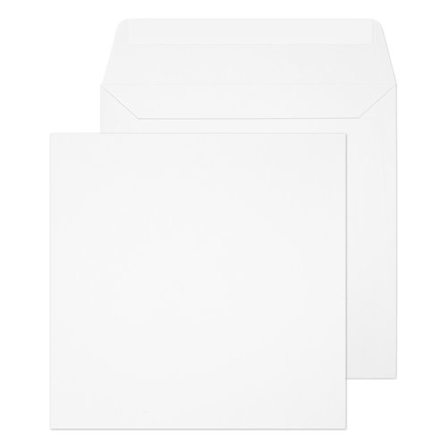 Blake Everyday White Peel & Seal Square Wallet 205x205mm 100gsm Pack 500 Code 0205PS