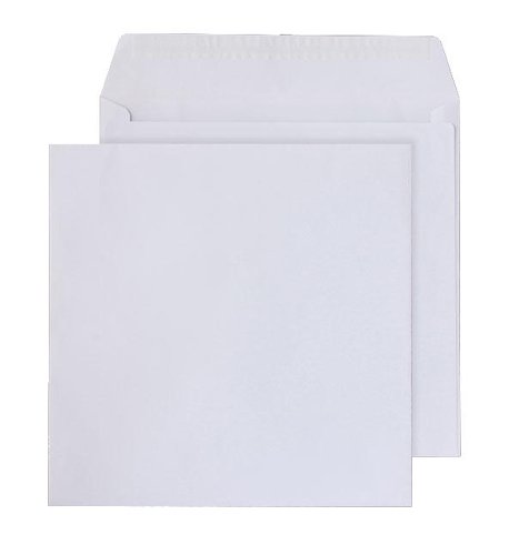 Blake Everyday White Peel & Seal Square Wallet 240x240mm 100gsm Pack 250 Code 0240PS