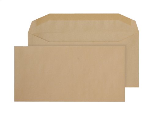 Blake Everyday Manilla Gummed Mailer 121x235mm 80gsm Pack 1000 Code 1004