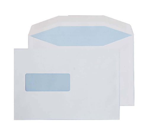 Blake Purely Everyday White Window Gummed Mailer 162x238mm 90gsm Pack 500 Code 1006