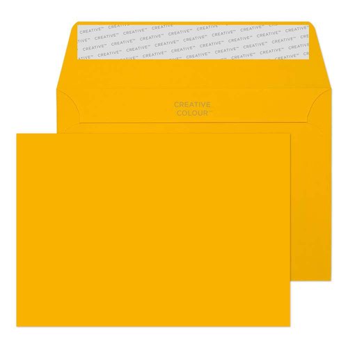 Blake Creative Colour Egg Yellow Peel & Seal Wallet 114x162mm 120gsm Pack 500 Code 104