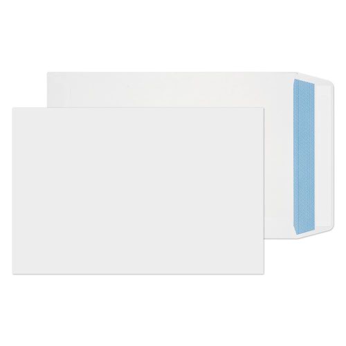 Blake Purely Everyday White Peel & Seal Pocket 280X185mm 100Gm2 Pack 250 Code 1086 3P Blake Envelopes