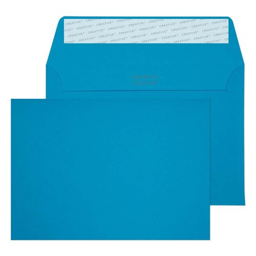 Vibrant Wallet Envelope C6 114x162mm Superseal Deep Blue 120gsm Boxed 500