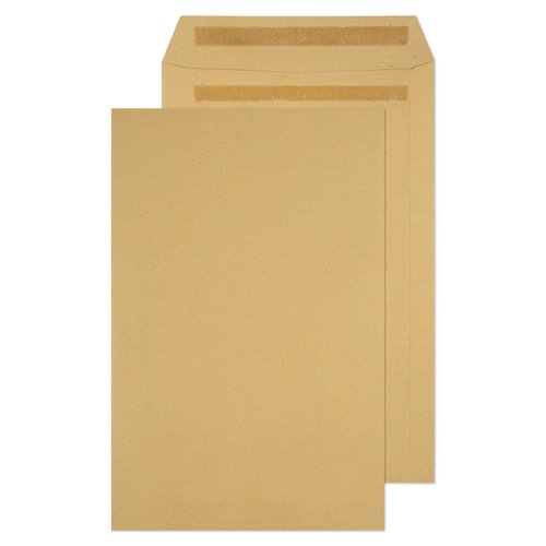 Blake Everyday Manilla Self Seal Pocket 352x229mm 115gsm Pack 250 Code 12730