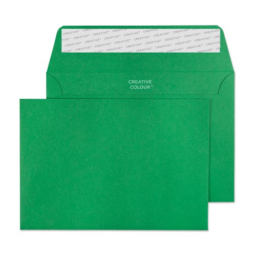 Blake Creative Colour Wallet Peel and Seal Avocado Green C6 114×162mm 120gsm (Pack 25) Code 15108
