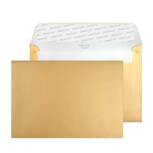 A range of opulent metallic envelopes in the most versatile format - peel and seal. Arming you with a new dimension to ennoble any postal communication.