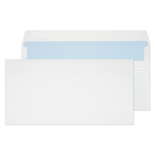 Blake Purely Everyday White Self Seal Wallet 114x229mm 90gsm Pack 1000 Code 15882