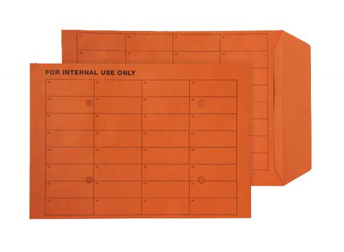 Blake Purely Everyday Orange Manilla Ungued Internal Mail Pocket 324X229 120G Pk250 Code 17941Int 3P