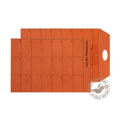 Internal Mail Resealable C5 229x162 Orange Manilla PK500