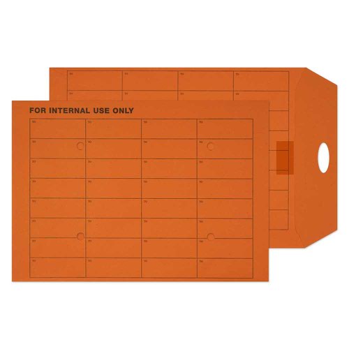 Blake Purely Everyday Orange Manilla Reseal Internal Mail Pocket 324x229mm 120gsm Pack 250 Code 18941RES
