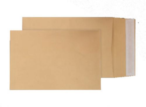 Blake Purely Packaging Manilla Peel & Seal Gusset Pocket 324X229X25mm 130G Pk120 Code 1991/10 Pr 3P