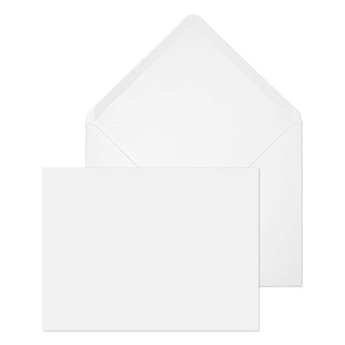Blake Purely Everyday White Gummed Banker Invitation 159X210mm 100Gm2 Pack 500 Code 2004 3P Blake Envelopes