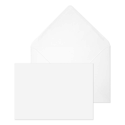 Blake Purely Everyday White Gummed Banker Invitation 133X185mm 100Gm2 Pack 1000 Code 2008 3P Blake Envelopes