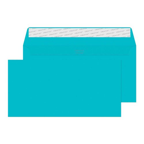 Blake Creative Colour Cocktail Blue Peel & Seal Wallet 114x229mm 120gsm Pack 500 Code 209