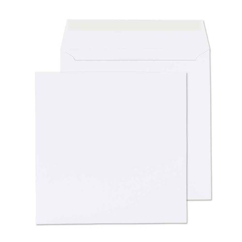 Blake Purely Everyday Ultra White Wove Peel & Seal Square Wallet 155X155mm 120G Pk500 Code 2155Ps 3P