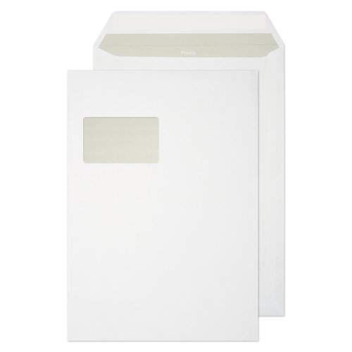Blake Everyday White Peel & Seal Pocket Window 324x229mm 100gsm Pack 250 Code 23772