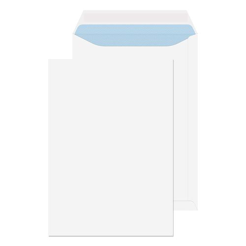 Langstane Select Envelopes C4 White Plain 100gsm Peel & Seal 23891 [Box 250]