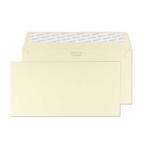 Blake Creative Colour Vanilla Ice Cream Peel & Sea l Wallet 114X229mm 120Gm2 Pack 25 Code 25200 3P