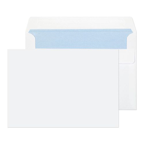 ValueX Wallet Envelope C6 Self Seal Plain 90gsm White (Pack 1000) - 2602