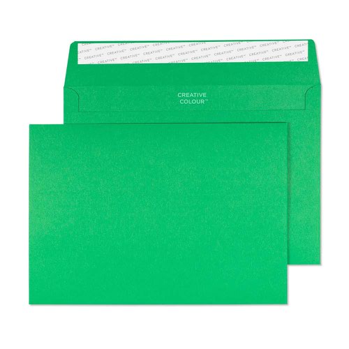 Blake Creative Colour Avocado Green Peel & Seal Wallet 162X229mm 120Gm2 Pack 500 Code 308 3P