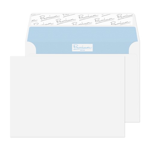 Blake Premium Office Ultra White Wove Peel & Seal Wallet 114x162mm 120gsm Pack 25 Code 31213