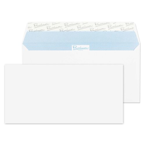 Blake Premium Office Ultra White Wove Peel & Seal Wallet 110X220mm 120Gm2 Pack 25 Code 32213 3P Blake Envelopes