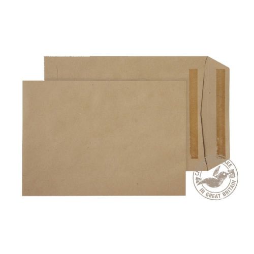 Blake Purely Everyday Manilla Self Seal Pocket 240X165mm 115Gm2 Pack 500 Code 3330 3P