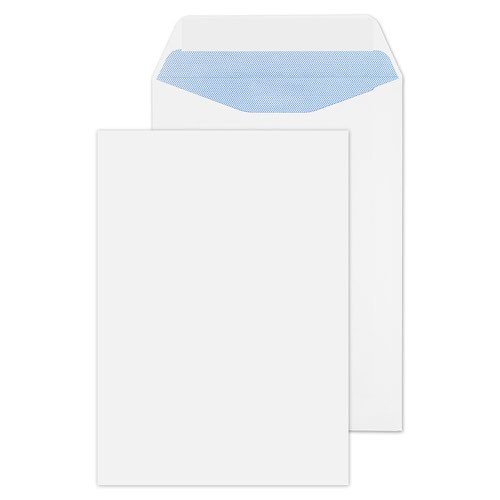 Blake Purely Everyday Bright White Peel & Seal Pocket 229X162mm 120Gm2 Pack 500 Code 33893 3P