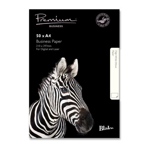 14141BL - Blake Premium Business Paper A4 120gsm High White Wove (Pack 50) - 35676