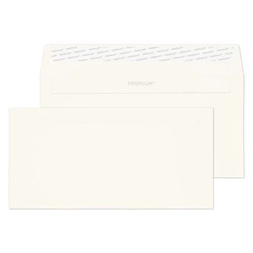 Blake Premium Business High White Wove Peel & Seal Wallet 110X220mm 120gsm Pack 500 Code 35882 3P