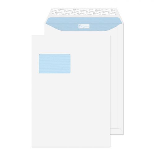 Blake Premium Office Ultra White Wove Pocket Peel and Seal German Window C4 (Pack 250) Code 36126DE