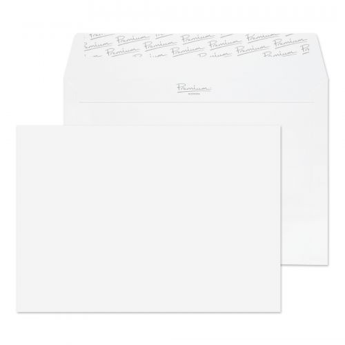 Blake Premium Business Wallet Peel and Seal Diamond White Smooth C5 120gsm (Pack 500) Code 36707