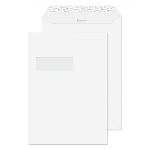 Blake Premium Business Pocket Window Peel and Seal Diamond White Smooth C4 120gsm (Pk250) Code 36892